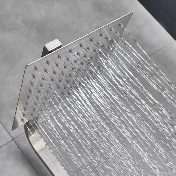 Душевая стойка Haiba HB24803, нержавеющая сталь фото 4