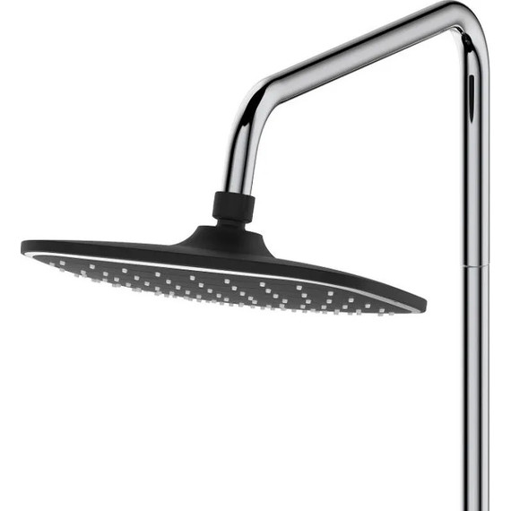 Душевая стойка Haiba HB24805-7, черный/хром - 2 Душевая стойка Haiba HB24805-7, черный/хром фото 2