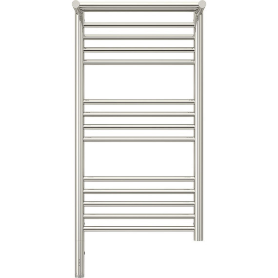 Полотенцесушитель электрический Сунержа Богема с полкой 3.0 П14 800x400 мм (прямая перемычка) 00-5806-8040 L фото 2