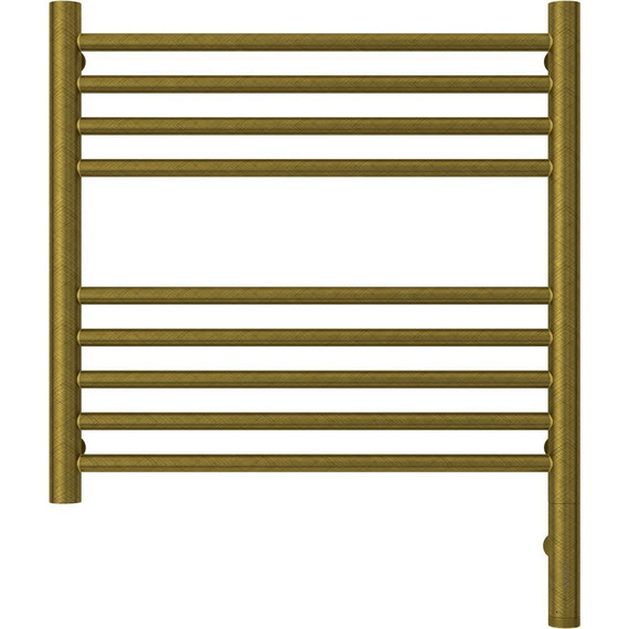 Полотенцесушитель электрический Сунержа Богема 3.0 П9 500x500 мм (прямая перемычка) 05-5805-5050 R, состаренная бронза фото 2