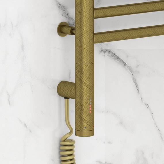 Полотенцесушитель электрический Сунержа Богема с полкой 3.0 П14 800x400 мм (прямая перемычка) 05-5806-8040 L, состаренная бронза - 3 Полотенцесушитель электрический Сунержа Богема с полкой 3.0 П14 800x400 мм (прямая перемычка) 05-5806-8040 L, состаренная бронза фото 3