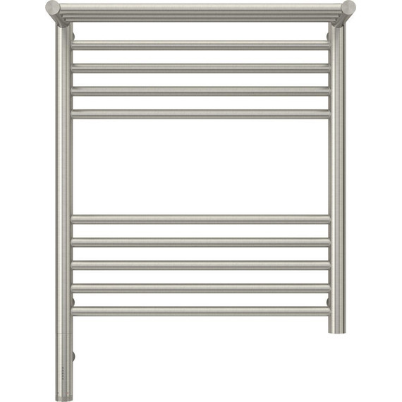 Полотенцесушитель электрический Сунержа Богема с полкой 3.0 П10 600x500 мм (прямая перемычка) 071-5806-6050 L, сатин фото 2