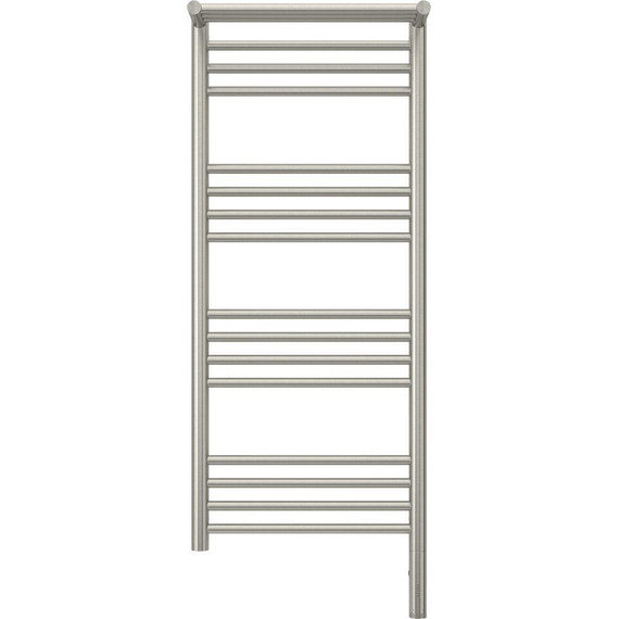 Полотенцесушитель электрический Сунержа Богема с полкой 3.0 П16 1000x400 мм (прямая перемычка) 071-5807-1040 R, сатин фото 2