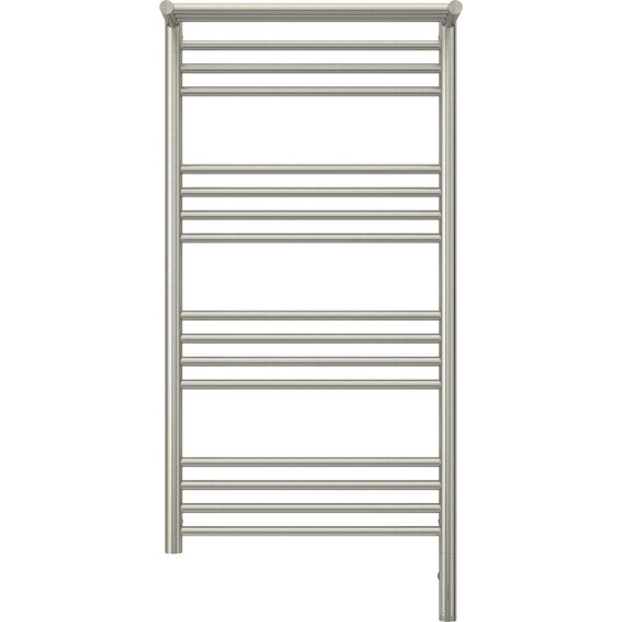 Полотенцесушитель электрический Сунержа Богема с полкой 3.0 П16 1000x500 мм (прямая перемычка) 071-5807-1050 R, сатин фото 2