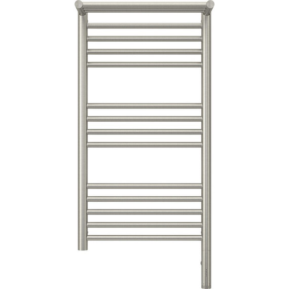 Полотенцесушитель электрический Сунержа Богема с полкой 3.0 П14 800x400 мм (прямая перемычка) 071-5807-8040 R, сатин фото 2