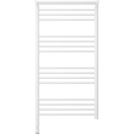 Полотенцесушитель электрический Сунержа Богема с полкой 3.0 П16 1000x500 мм (прямая перемычка) 12-5806-1050 L, белый фото 2