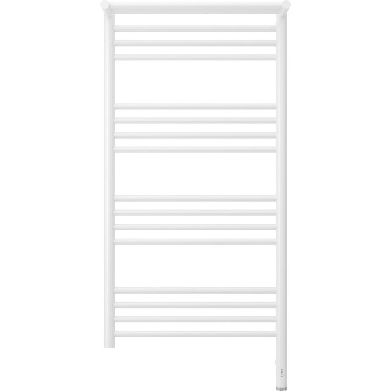 Полотенцесушитель электрический Сунержа Богема с полкой 3.0 П16 1000x500 мм (прямая перемычка) 12-5807-1050 R, белый фото 2