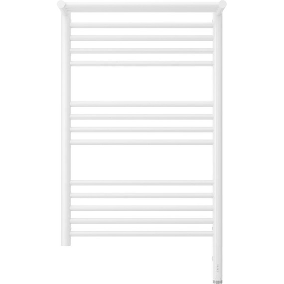 Полотенцесушитель электрический Сунержа Богема с полкой 3.0 П14 800x500 мм (прямая перемычка) 12-5807-8050 R, белый фото 2