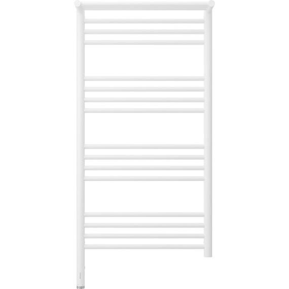Полотенцесушитель электрический Сунержа Богема с полкой 3.0 П16 1000x500 мм (прямая перемычка) 30-5806-1050 L, белый матовый фото 2