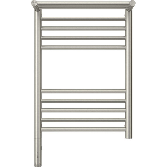 Полотенцесушитель электрический Сунержа Богема с полкой 3.0 П10 600x400 мм (прямая перемычка) 071-5806-6040 L, сатин фото 2