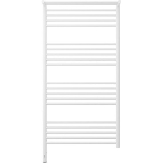 Полотенцесушитель электрический Сунержа Богема с полкой 3.0 П20 1200x600 мм (прямая перемычка) 12-5806-1260 L, белый фото 2