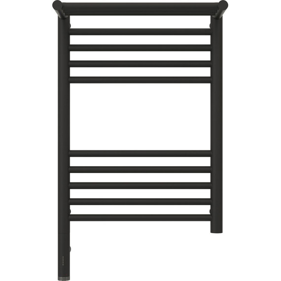 Полотенцесушитель электрический Сунержа Богема с полкой 3.0 П10 600x400 мм (прямая перемычка) 15-5806-6040 L, тёмный титан муар фото 2