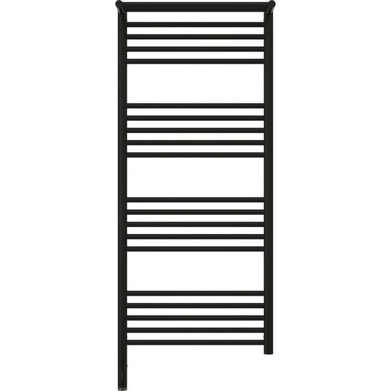 Полотенцесушитель электрический Сунержа Богема с полкой 3.0 П20 1200x500 мм (прямая перемычка) 31-5806-1250 L, чёрный матовый - 2 Полотенцесушитель электрический Сунержа Богема с полкой 3.0 П20 1200x500 мм (прямая перемычка) 31-5806-1250 L, чёрный матовый фото 2