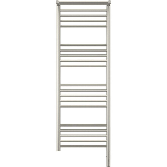 Полотенцесушитель электрический Сунержа Богема с полкой 3.0 П20 1200x400 мм (прямая перемычка) 071-5807-1240 R, сатин фото 2