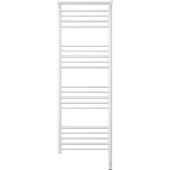 Полотенцесушитель электрический Сунержа Богема с полкой 3.0 П20 1200x400 мм (прямая перемычка) 12-5807-1240 R, белый фото 2