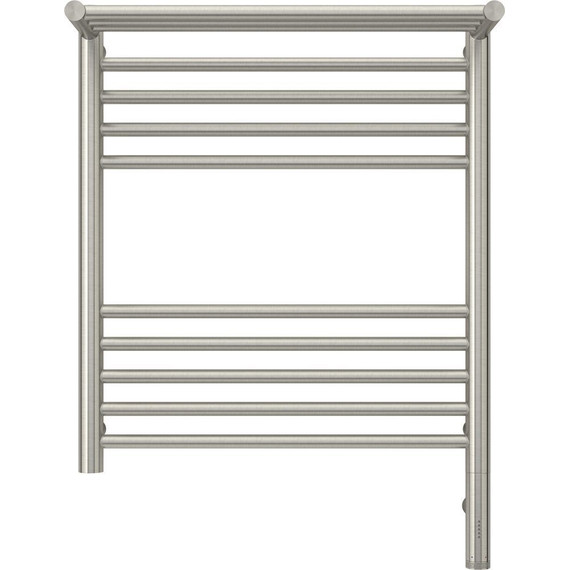 Полотенцесушитель электрический Сунержа Богема с полкой 3.0 П10 600x500 мм (прямая перемычка) 071-5807-6050 R, сатин фото 2