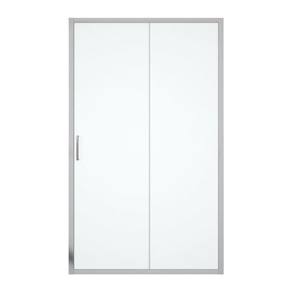Душевая дверь Bravat Drop 120 см, BD120.4100A, хром/прозрачное фото 
