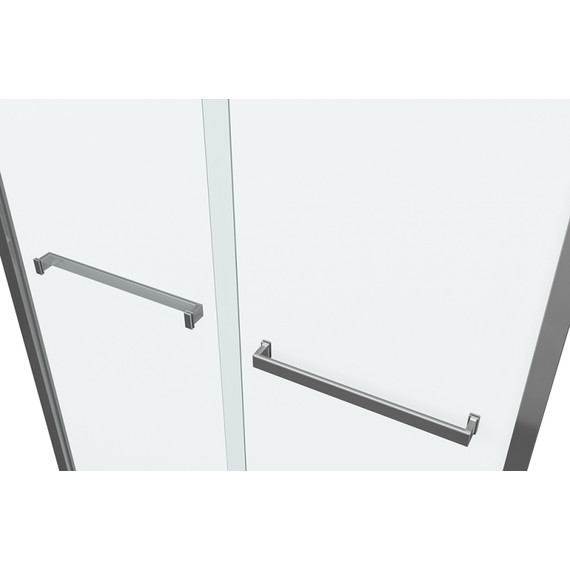 Душевая дверь Bravat Stream 120 см, BD120.4203S, хром/прозрачное фото 3