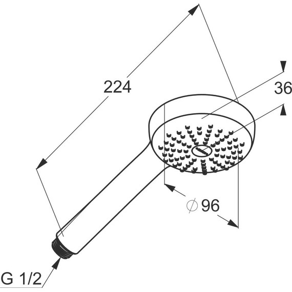 Ручной душ Kludi Logo 6810005-00 фото 5