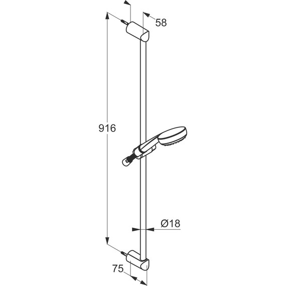 Душевой гарнитур Kludi Logo 1S 6819005-00 фото 6