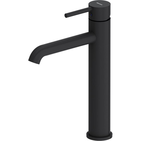 Смеситель для раковины высокий Damixa Scandinavian Pure 360250300, черный, Цвет производителя: чёрный фото 