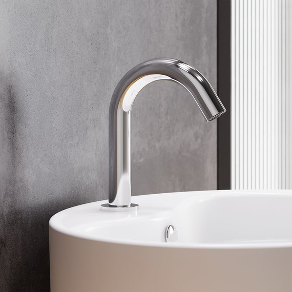 Смеситель для раковины сенсорный Damixa Scandinavian Pure 360290000, Цвет производителя: хром фото 2