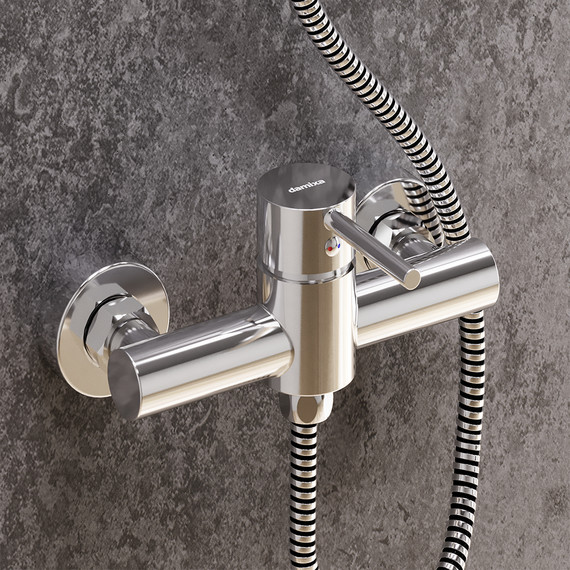 Смеситель для душа Damixa Scandinavian Pure 362000000, Цвет производителя: хром фото 3