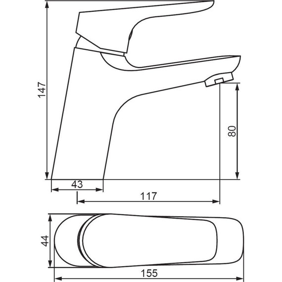 Смеситель для раковины Damixa Jupiter 770210001, Цвет производителя: хром - 8 Смеситель для раковины Damixa Jupiter 770210001, Цвет производителя: хром фото 8