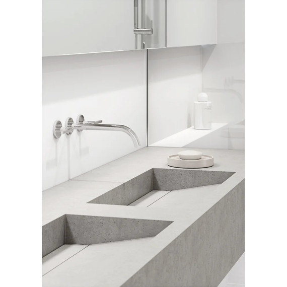 Смеситель для раковины настенный Kludi Nova Fonte Puristic 201460515 фото 2