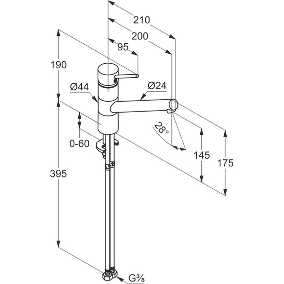 Смеситель для кухни Kludi Scope XL 339300575 фото 5