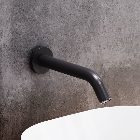 Смеситель для раковины настенный сенсорный Damixa Scandinavian Pure 360270300, черный, Цвет производителя: чёрный - 3 Смеситель для раковины настенный сенсорный Damixa Scandinavian Pure 360270300, черный, Цвет производителя: чёрный фото 3