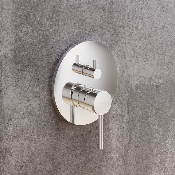 Смеситель для ванны Damixa Scandinavian Pure 367100000, Цвет производителя: хром фото 3