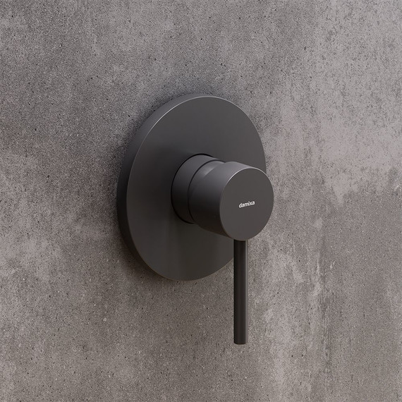 Смеситель для душа Damixa Scandinavian Pure 367500300, черный, Цвет производителя: чёрный фото 3