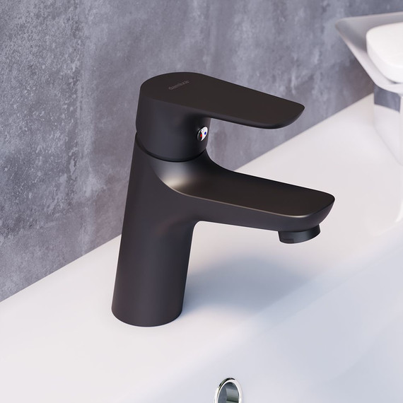 Смеситель для раковины Damixa Jupiter 770210301, черный, Цвет производителя: чёрный - 2 Смеситель для раковины Damixa Jupiter 770210301, черный, Цвет производителя: чёрный фото 2