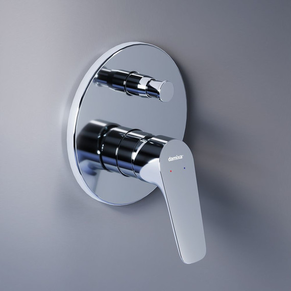 Смеситель для ванны Damixa Jupiter 777100000, Цвет производителя: хром фото 3