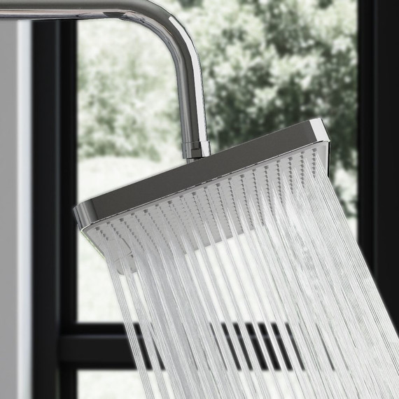 Верхний душ Damixa Merkur 310x200 мм 940050000 фото 3