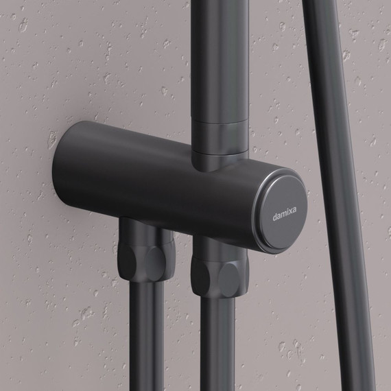 Душевая стойка Damixa Gala 953000300, черный фото 4