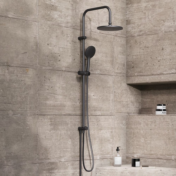 Душевая стойка Damixa Jupiter 977000300, черный фото 2