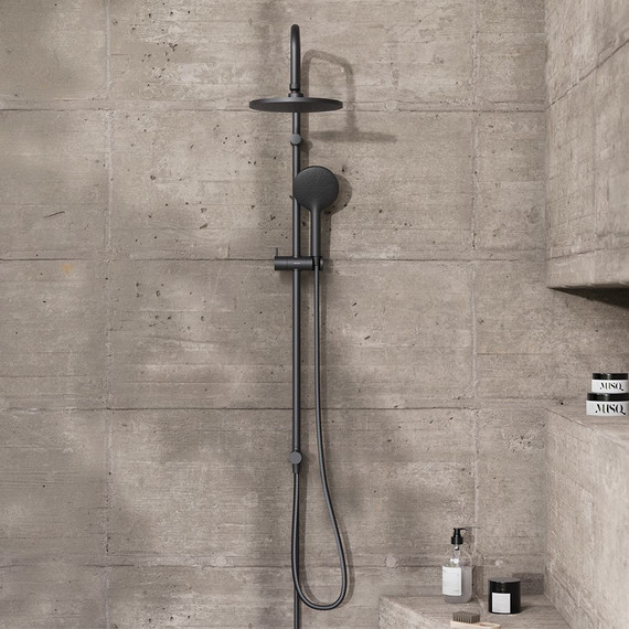 Душевая стойка Damixa Jupiter 977000300, черный фото 5