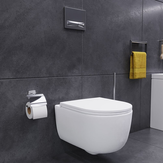 Унитаз подвесной безободковый Damixa Sirius DX86C1800SC с крышкой микролифт фото 
