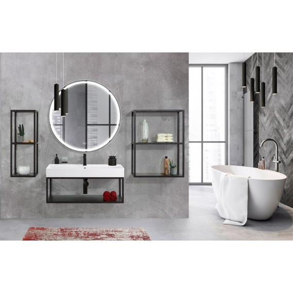 Зеркало Cezares Cadro Led 70 см CZR-SPC-CADRO-700-LED-TCH-WARM фото 10