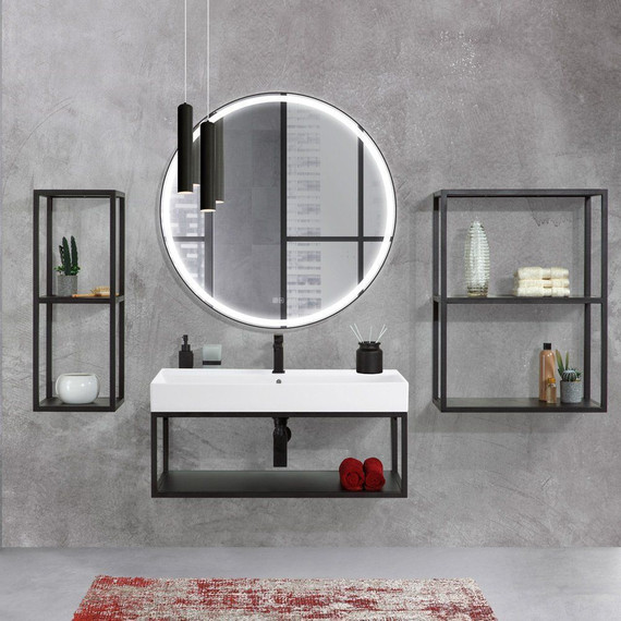 Зеркало Cezares Cadro Led 70 см CZR-SPC-CADRO-700-LED-TCH-WARM фото 11