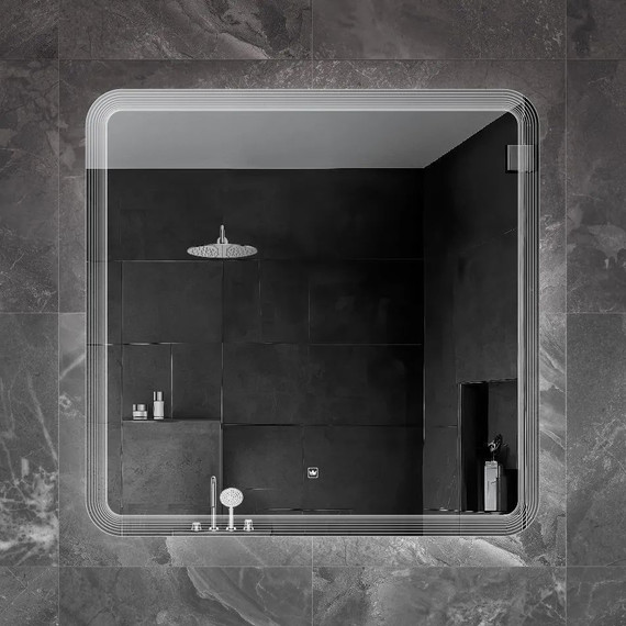 Зеркало Cezares Duet Led 80 см CZR-SPC-DUET-800-800-LED-TCH фото 3