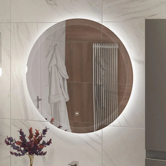 Зеркало Cezares Eco Led 80 см CZR-SPC-ECO-800-LED-TCH - 4 Зеркало Cezares Eco Led 80 см CZR-SPC-ECO-800-LED-TCH фото 4