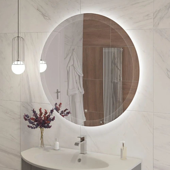 Зеркало Cezares Eco Led 90 см CZR-SPC-ECO-900-LED-TCH - 3 Зеркало Cezares Eco Led 90 см CZR-SPC-ECO-900-LED-TCH фото 3