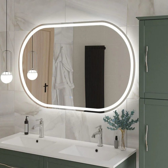 Зеркало Cezares Giubileo Led 120 см CZR-SPC-GIUBILEO-1200-800-TCH-WARM фото 3