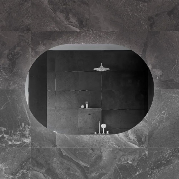 Зеркало Cezares Vague Led 110 см CZR-SPC-VAGUE-1100-700-MOV фото 3