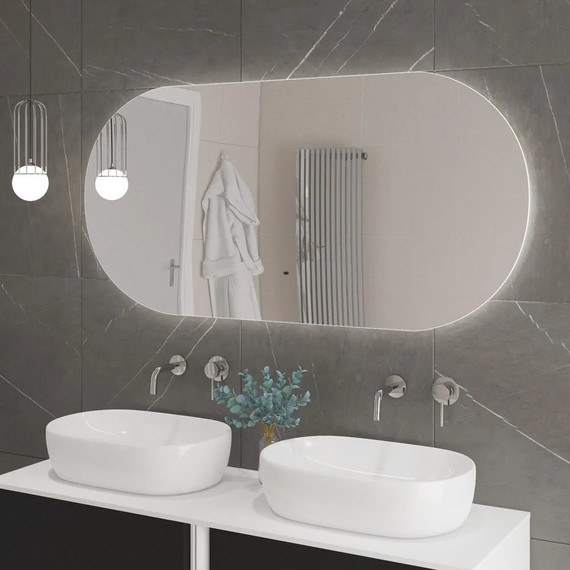 Зеркало Cezares Vague Led 150 см CZR-SPC-VAGUE-1500-700-MOV фото 4