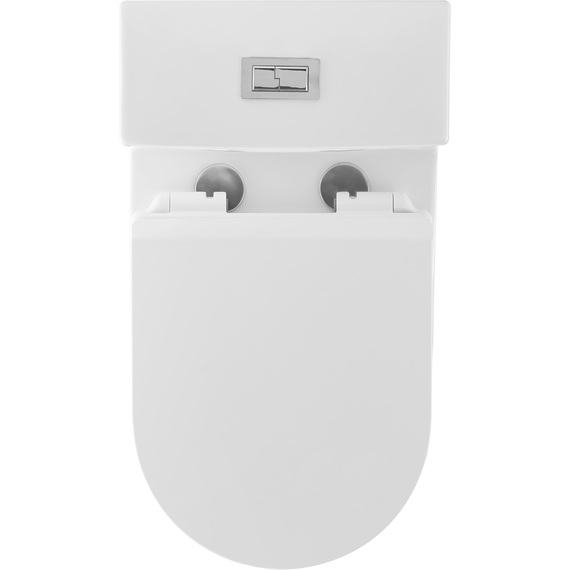 Унитаз-моноблок Sole Twin с тонкой крышкой микролифт фото 4