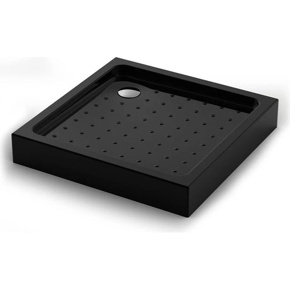 Поддон Veconi Tezeo 100x100 см TZ52B-100-C5, черный фото 